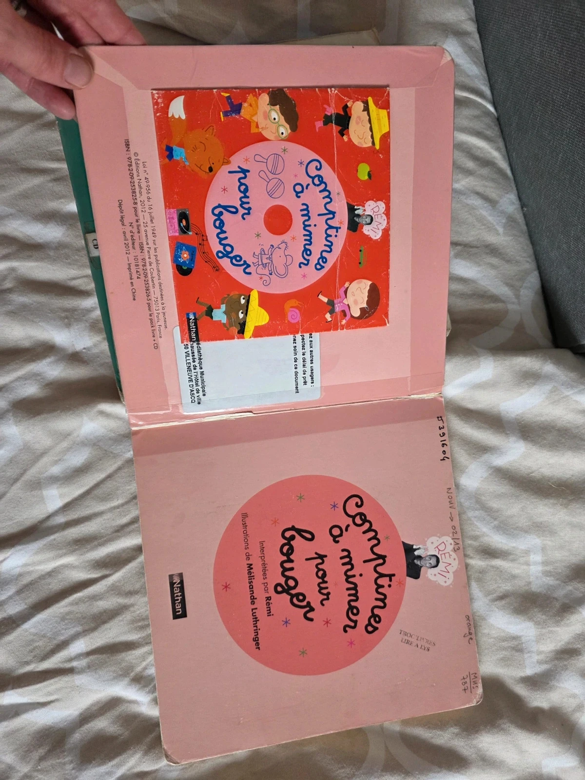 Livres comptines bébé enfant avec CD – photo 2